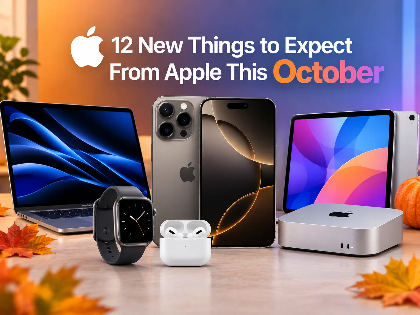 Apple’s October 2026 Plans: 12 New Products and Updates to Watch