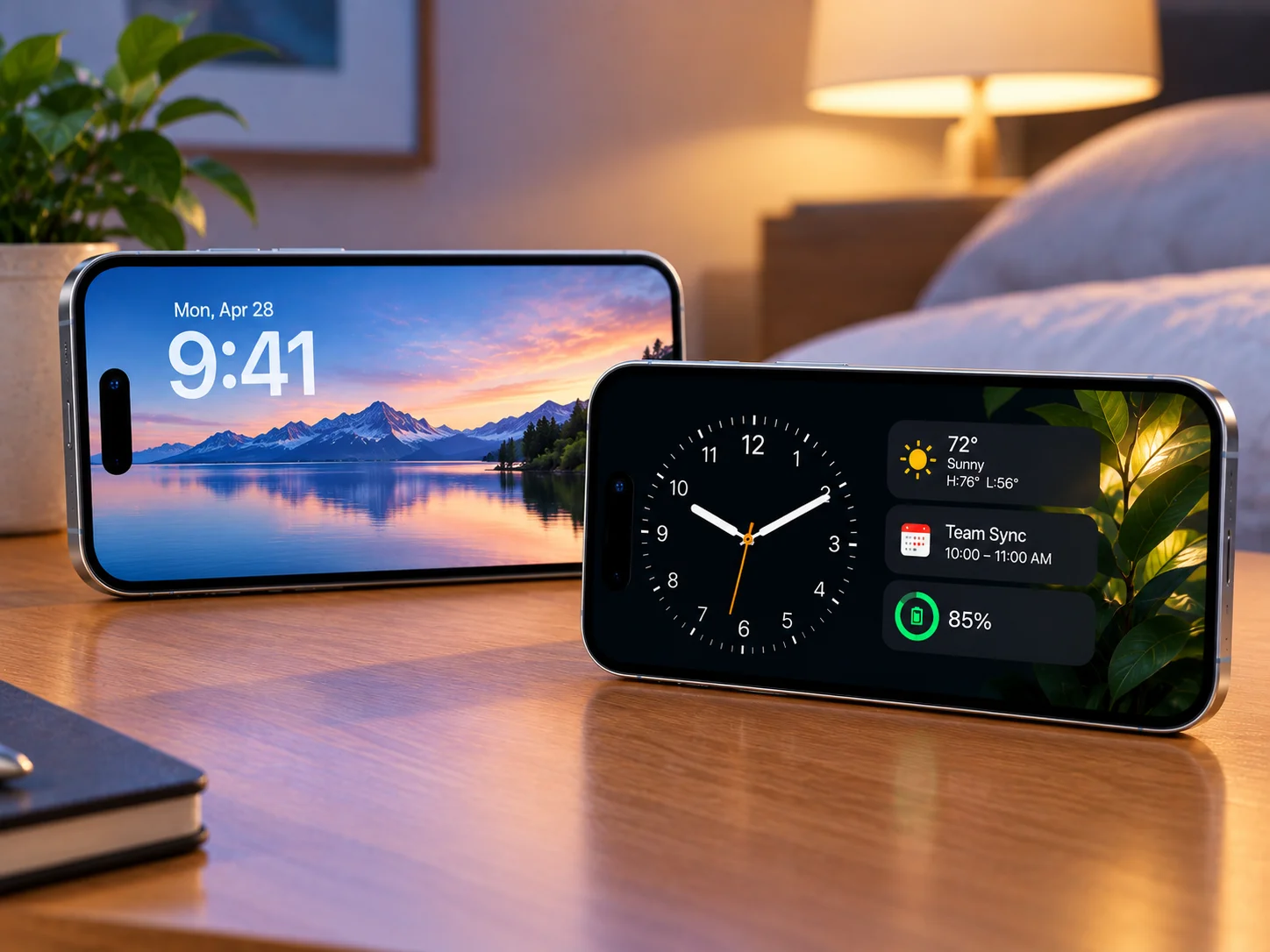 iPhone Duo Leak Reveals Five New StandBy Faces, Including Snoopy