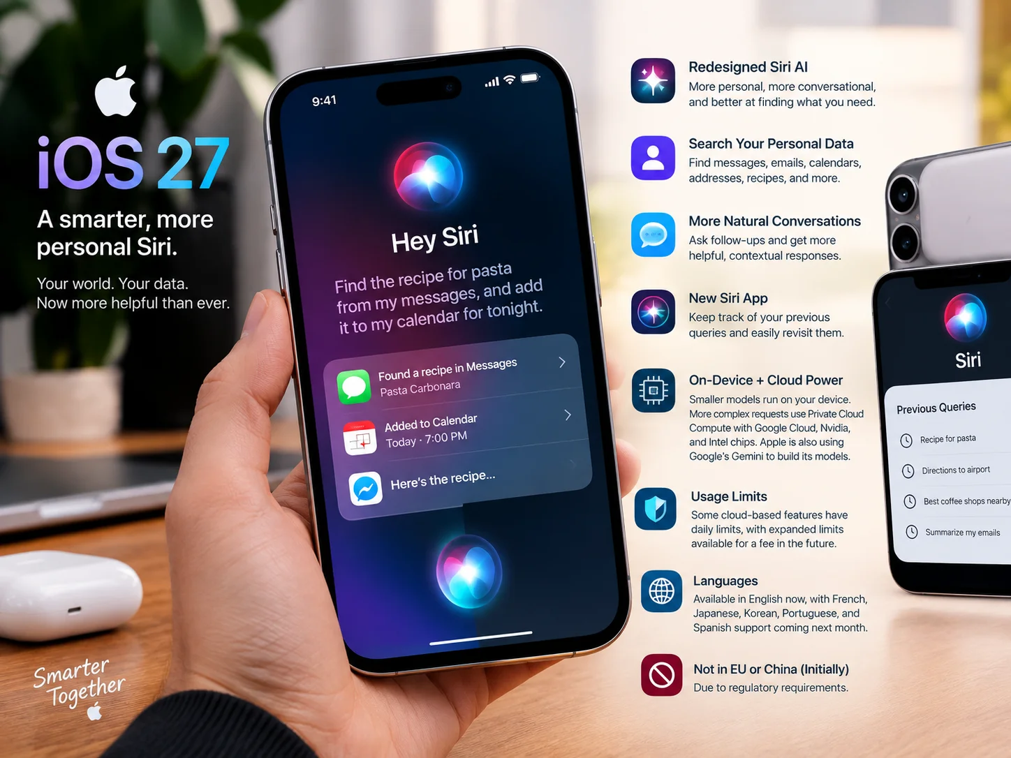 Apple Rolls Out iOS 27 With Major Siri AI Upgrade