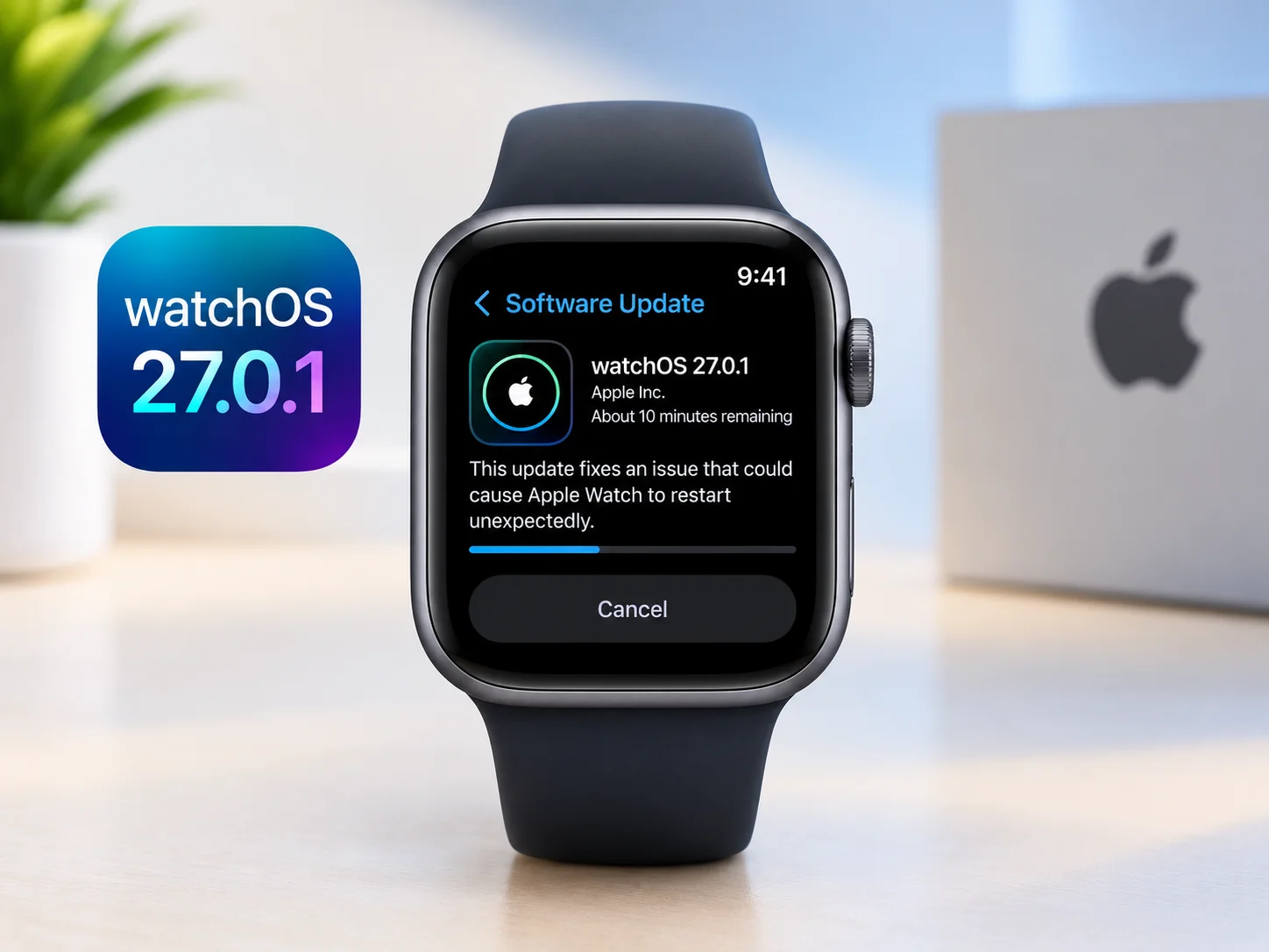 Apple Releases watchOS 27.0.1 to Fix Restart Bug