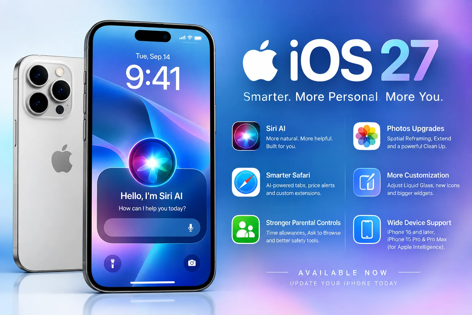 Apple Has Officially Released iOS 27