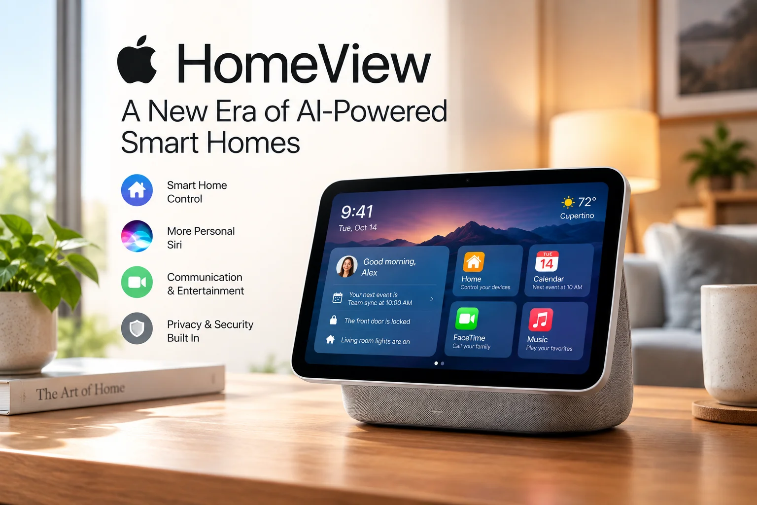 Apple Unveils HomeView: A New Era of AI-Powered Smart Homes