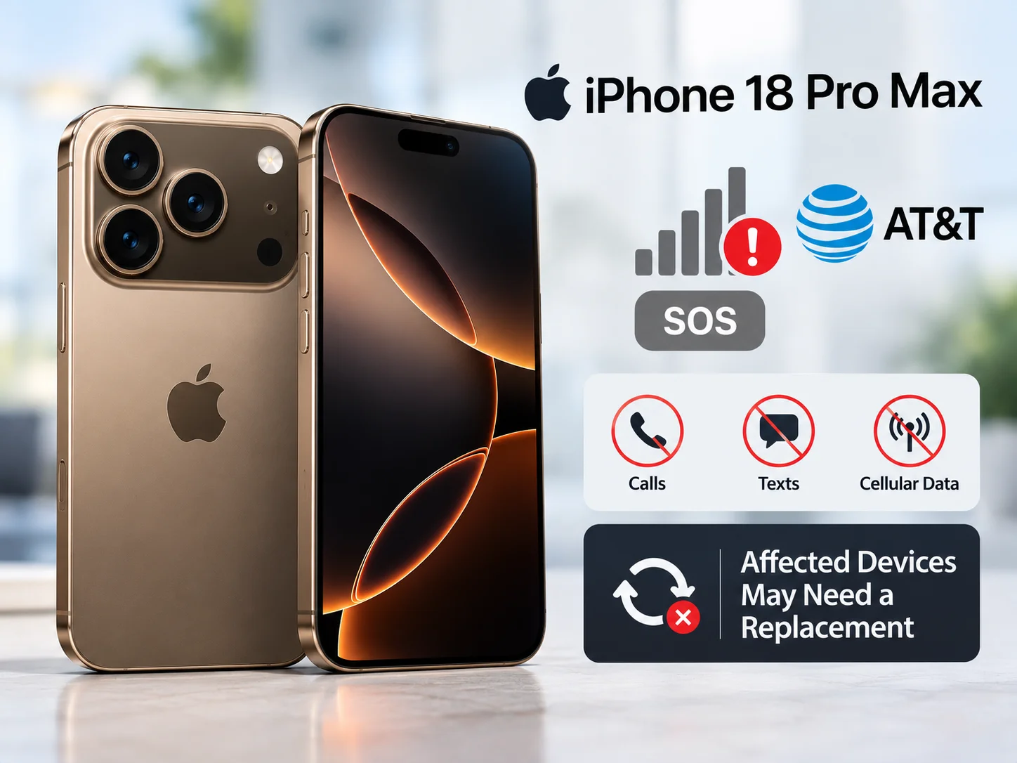 Apple Confirms iPhone 18 Pro Max Cellular Issue, Affected Devices Need Replacement