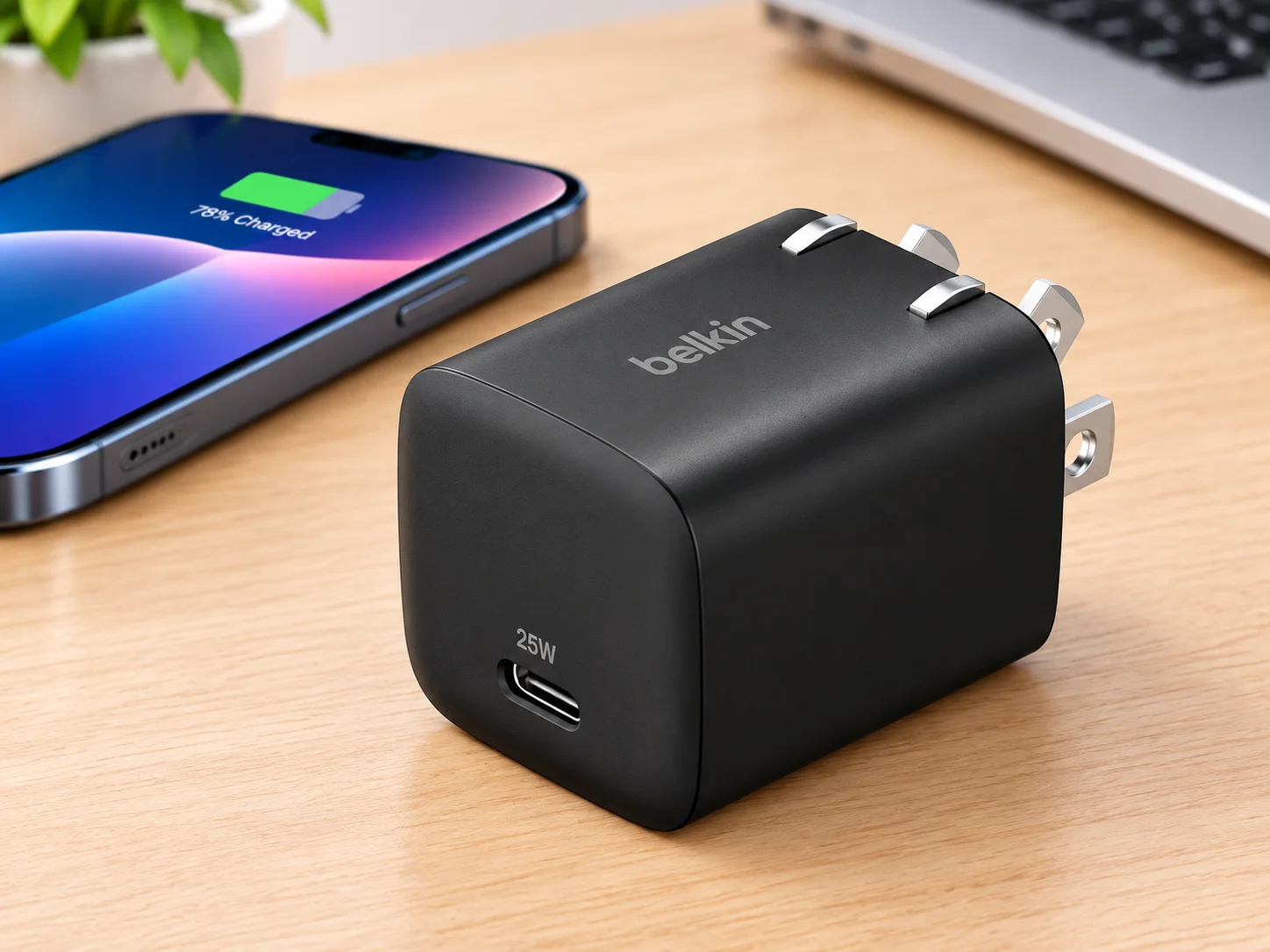 Belkin 25W USB-C Charger Offers Fast Charging for Your Latest Apple iPhone