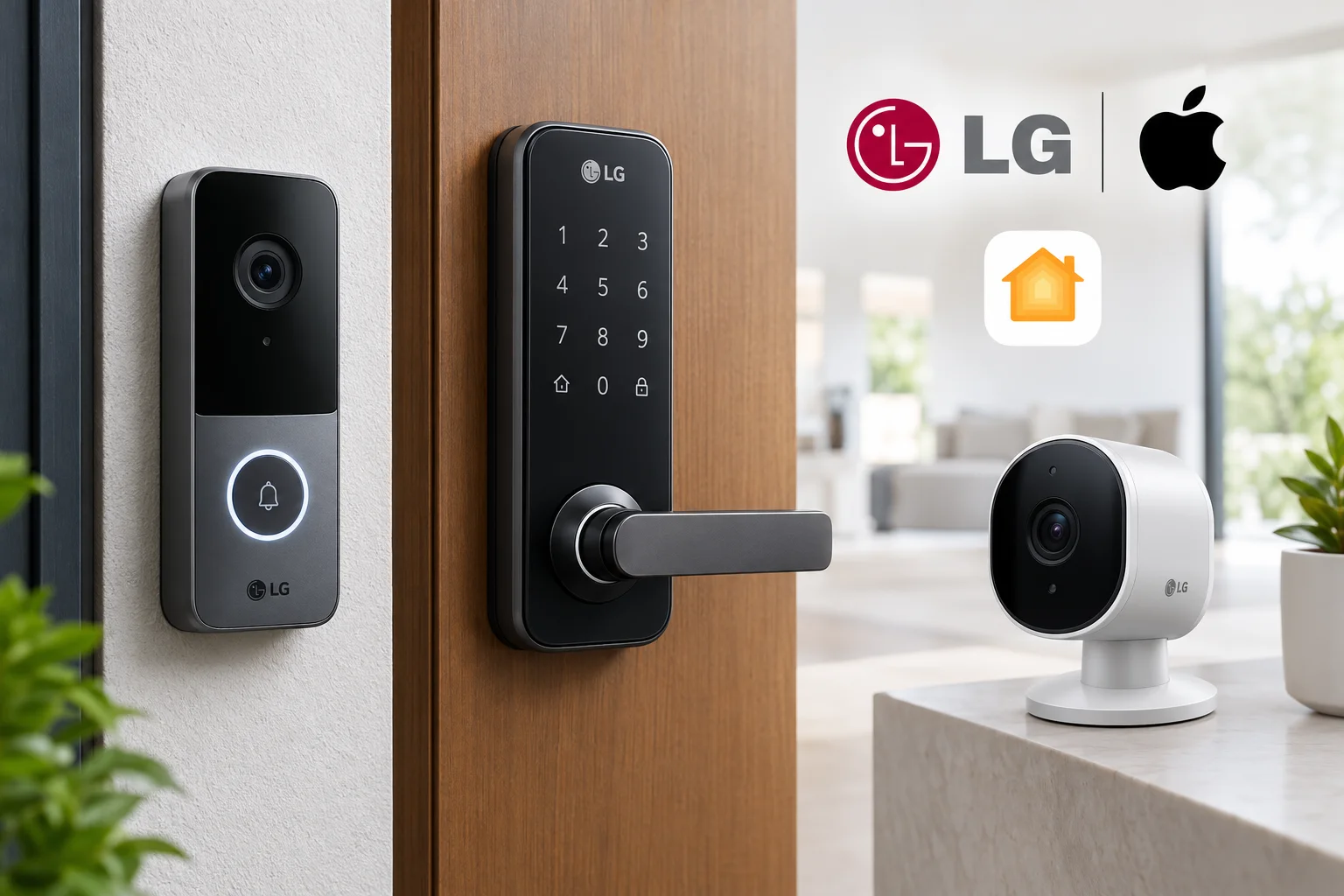 Apple’s Smart Home Plans Get Bigger With New LG Doorbells, Locks and Cameras