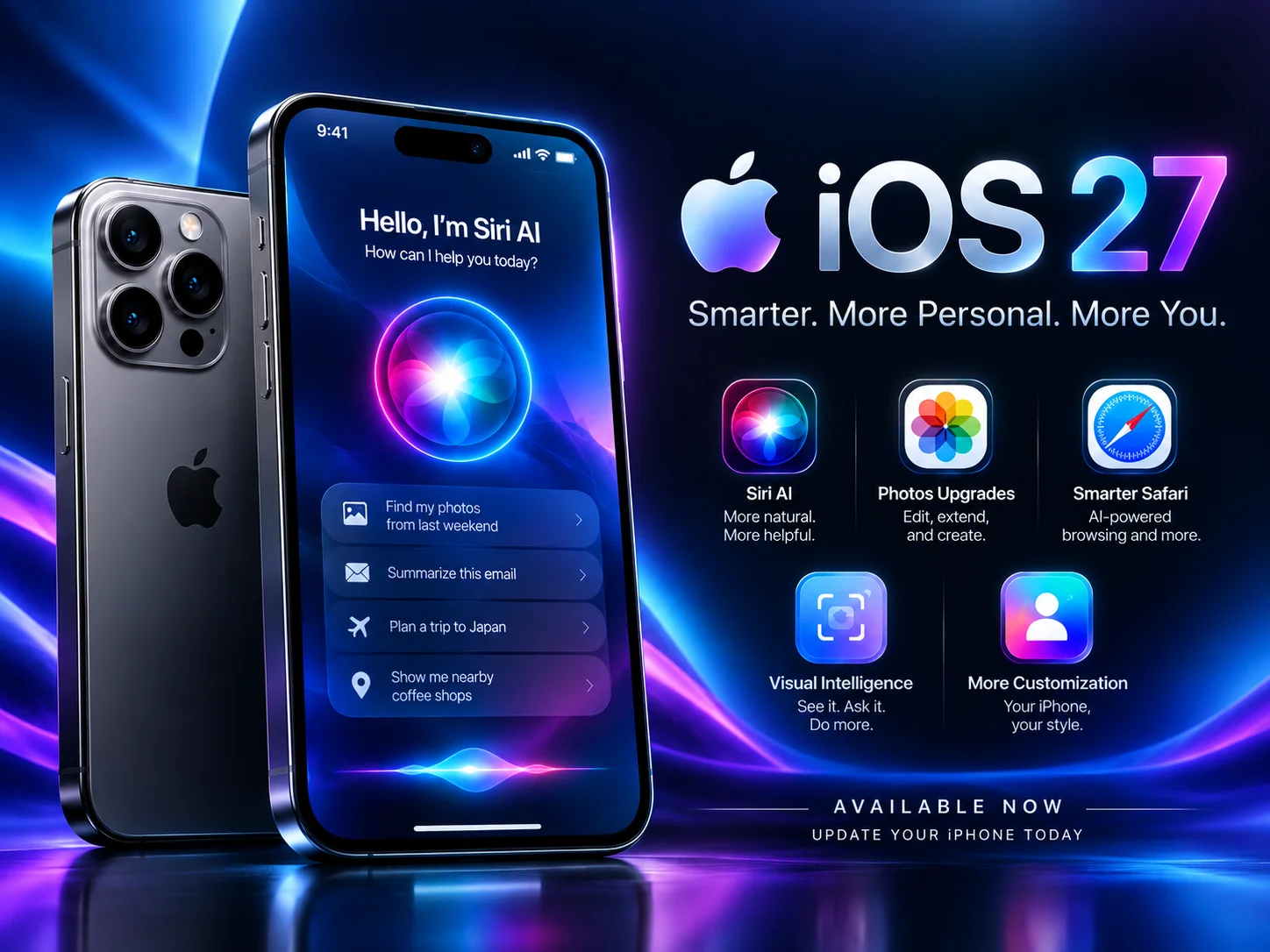 iOS 27 update