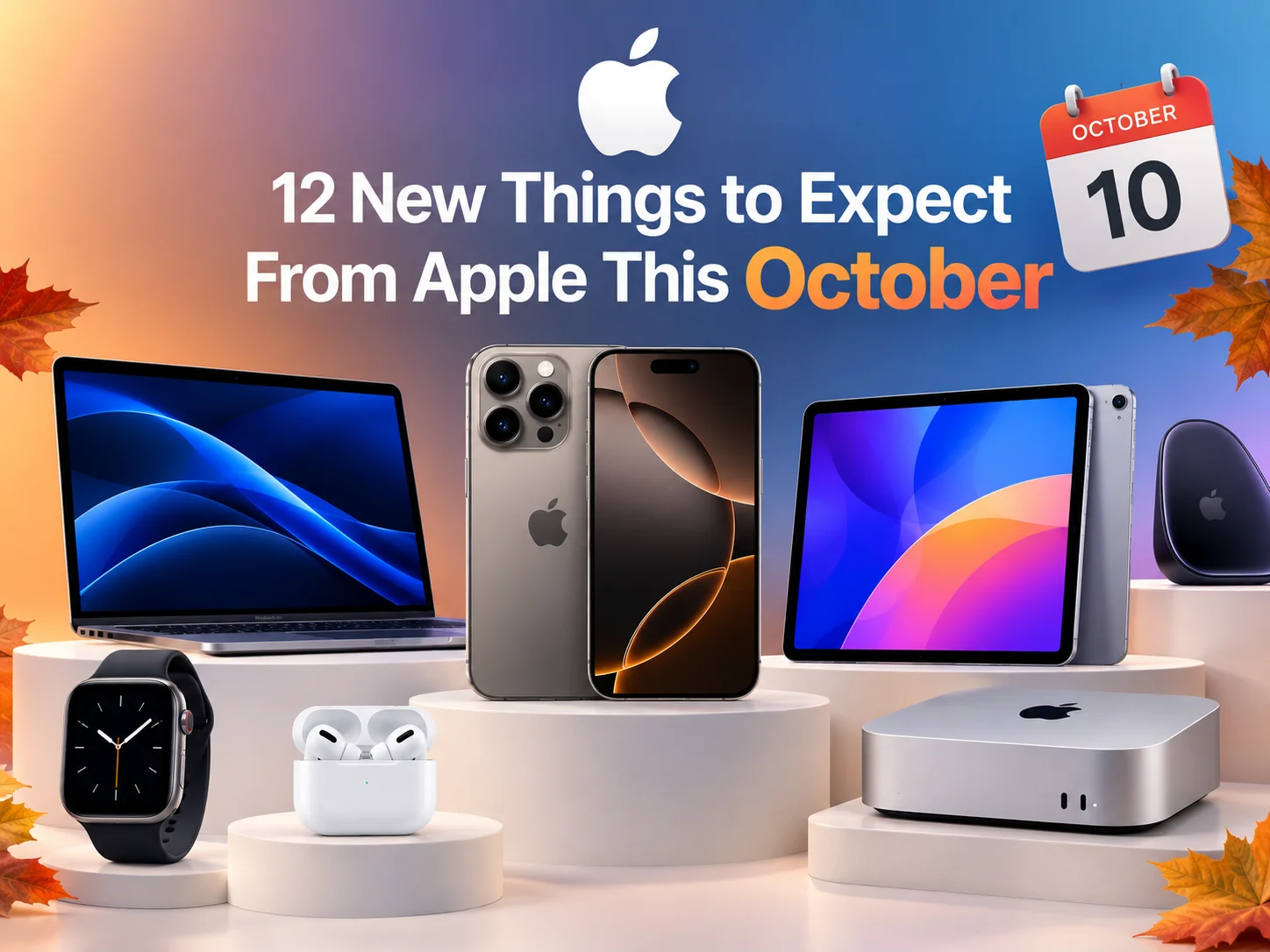 12 New Things to Expect From Apple This October 2026