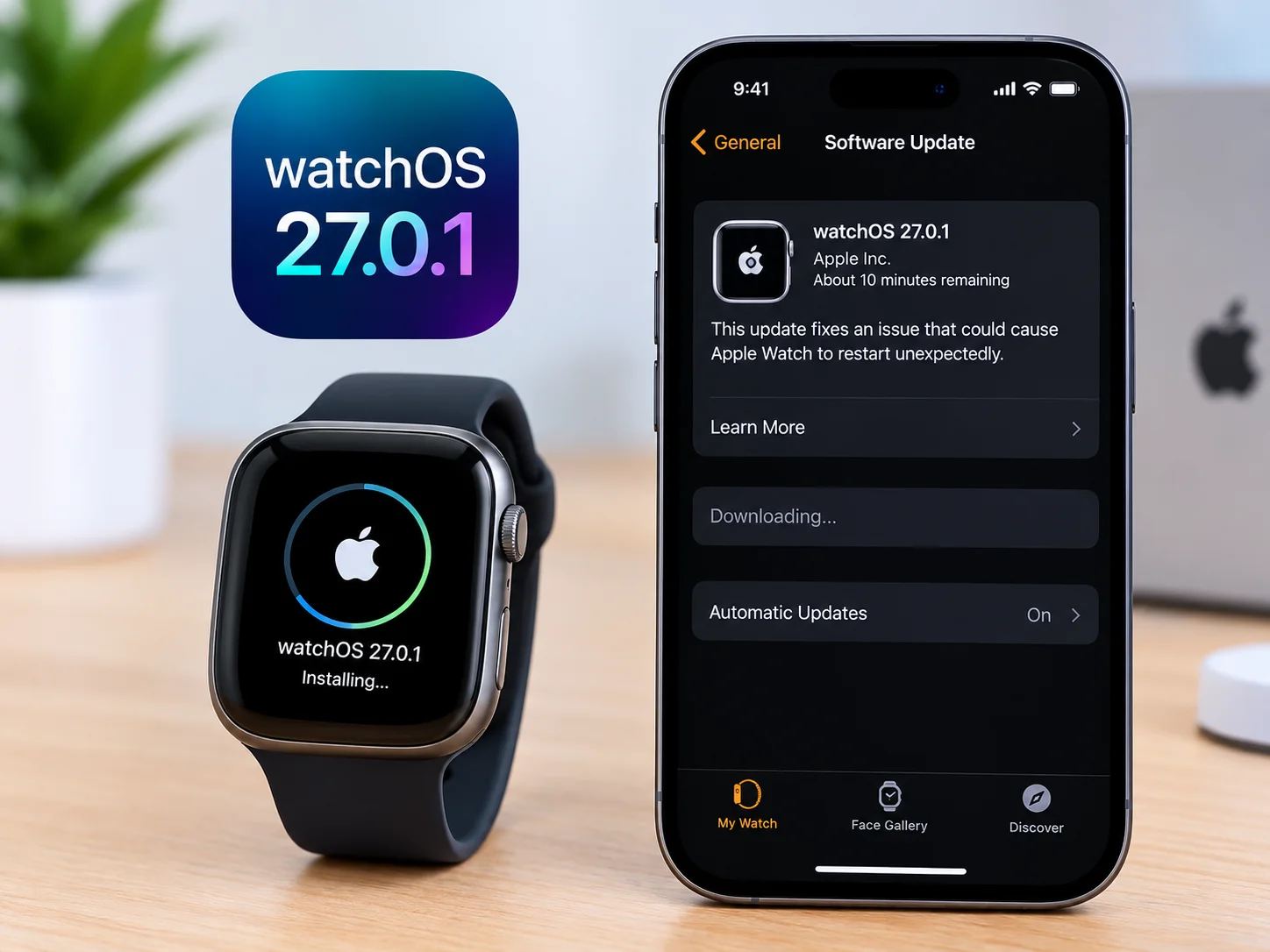 Apple Releases watchOS 27.0.1 With Fix for Apple Watch Restart Bug
