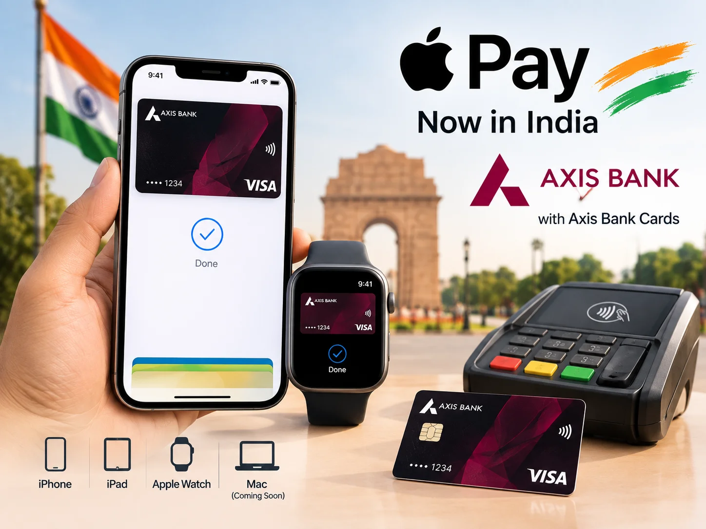 Apple Pay Is Now Available in India With Axis Bank Cards